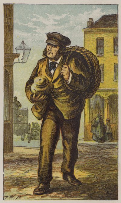 Bager (farve litho) af H.W. (after) Petherick