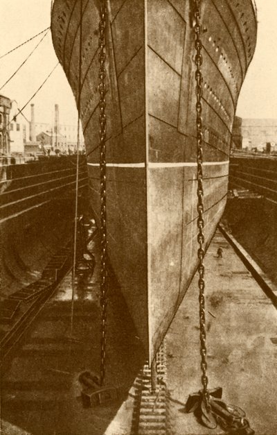 Mauretanien i tørdok, c1930. af H. Aslin