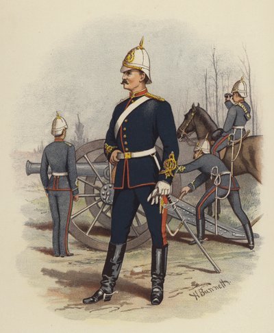 victoriansk artilleri af H. Bunnett