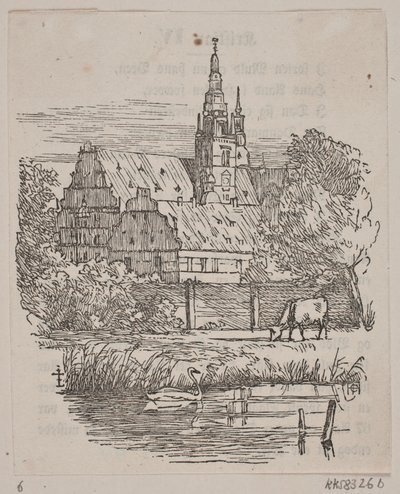 Frederiksborg slot af H. C. Henneberg