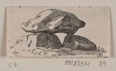 Illustration til "Stenmonumenter" af H. C. Henneberg