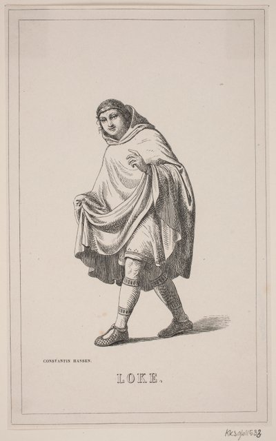 Loke. Illustration til Fabricius