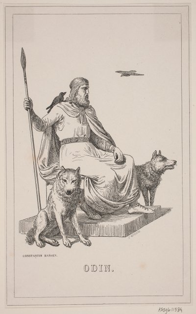 Odin. Illustration til Fabricius