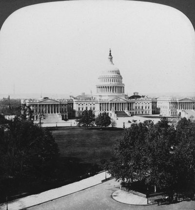 The Capitol, Washington, DC, USA, 1901. af H. C. White