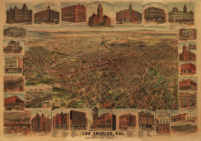 Los Angeles, Cal., befolkning i by og omegn 65.000. af H.; Elliott Pu Co.; Southern California Land Co. Elliott