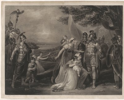 Hersilia. Slaget mellem romerne og sabinerne af H. Gillbank
