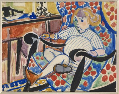 Gouache af H. Lyman Sayen