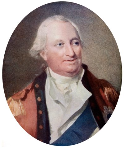 Charles Cornwallis, 1. Marquess Cornwallis, engelsk militærkommandant, slutningen af det 18. århundrede, c1920. af H Ogborne