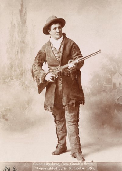 Portræt af Calamity Jane af H. R. Locke