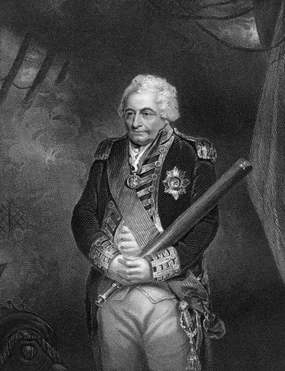 John Jervis, jarl af St. Vincent, c1809 c1857 af H. Robinson