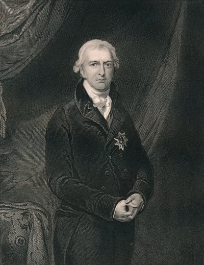Robert Banks Jenkinson, Earl of Liverpool, c1820, midten af det 19. århundrede. af H. Robinson