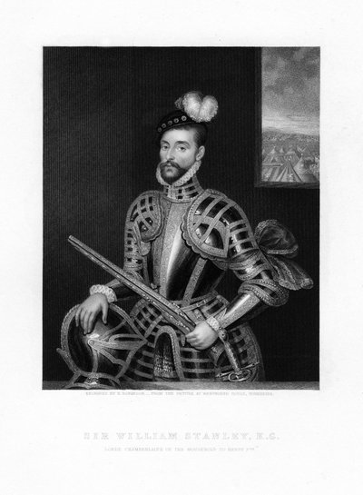 Sir William Stanley, 1800-tallet af H. Robinson