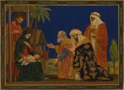Magi, ca. 1915. af H. Siddons Mowbray