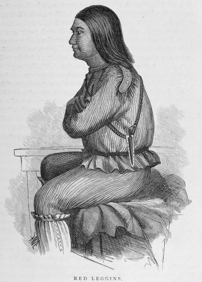 Red Leggins, chef ved Fort Yukon, fra 