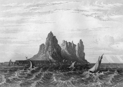 Gibraltar, 1857. af H. Winkles