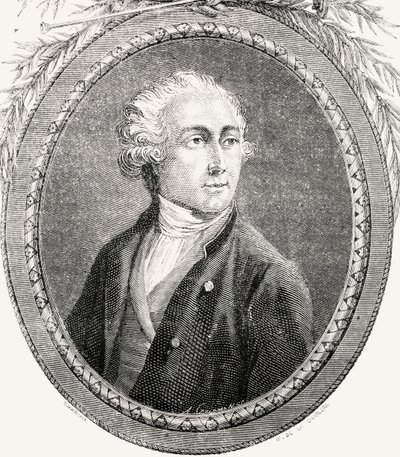 Antoine Laurent Lavoisier, graveret af Pannemaker-Ligny, fra 
