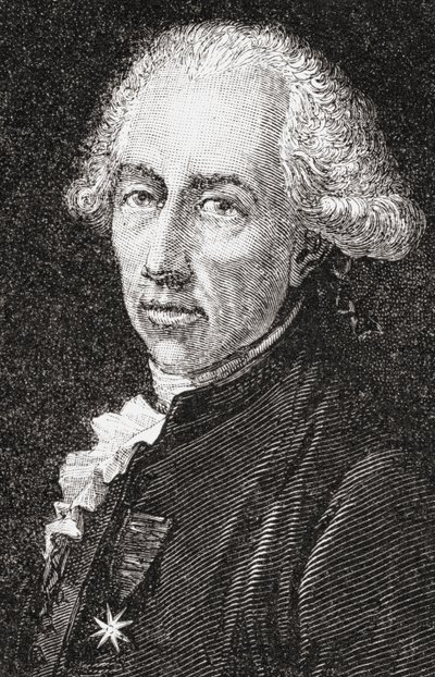 Francois Alexandre Frederic, Duc de la Rouchefoucauld-Liancourt, graveret af Pannemaker-Ligny, fra 