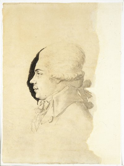 Portræt af grev Nikolai Petrovich Rumyantsev 1754-1826, slutningen af ​​1780