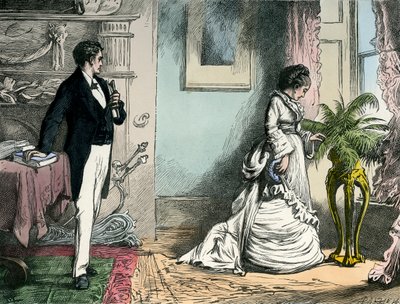 Vores fælles ven af Dickens af Hablot Knight Browne