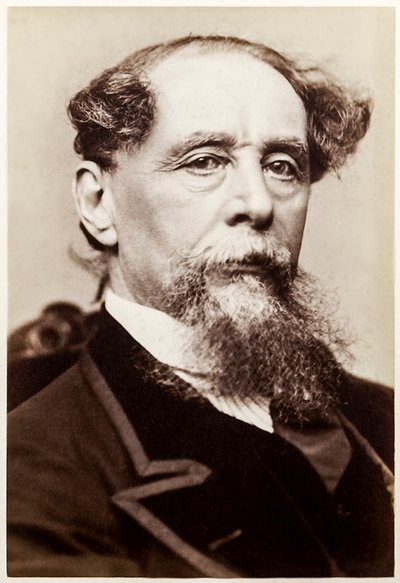 Charles Dickens: engelsk forfatter og populær victoriansk romanforfatter af Hablot Knight Browne