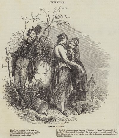 Grand Historical Lilt af Hablot Knight Browne