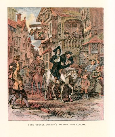 Illustration til Barnaby Rudge. af Hablot Knight Browne