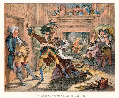 Illustration til Barnaby Rudge. af Hablot Knight Browne