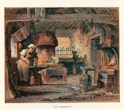 Illustration til Barnaby Rudge. af Hablot Knight Browne