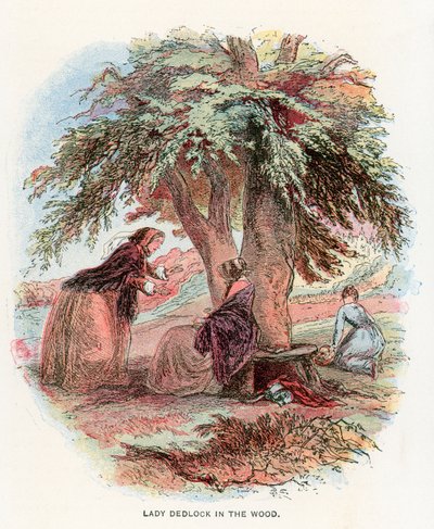 Illustration til Bleak House af Hablot Knight Browne