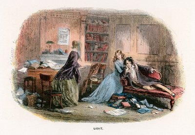 Illustration til Bleak House af Hablot Knight Browne