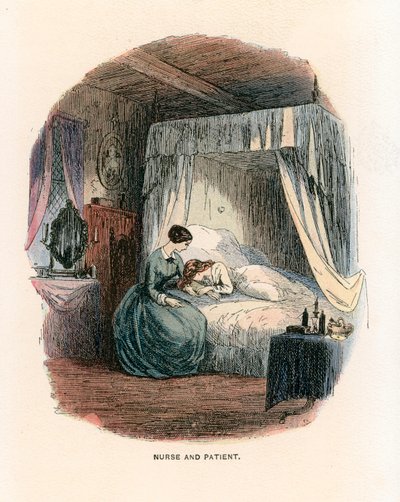 Illustration til Bleak House af Hablot Knight Browne