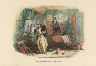 Illustration til David Copperfield af Hablot Knight Browne