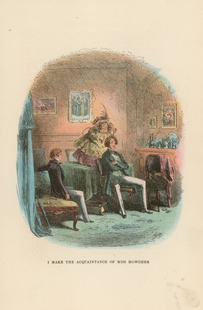 Illustration til David Copperfield af Hablot Knight Browne