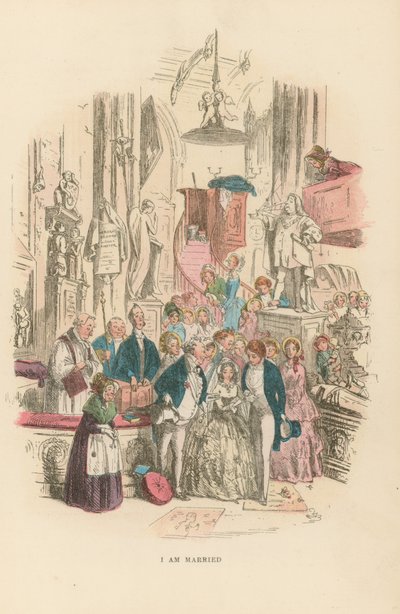 Illustration til David Copperfield af Hablot Knight Browne