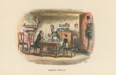 Illustration til David Copperfield af Hablot Knight Browne