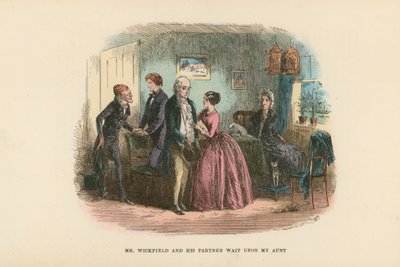 Illustration til David Copperfield af Hablot Knight Browne