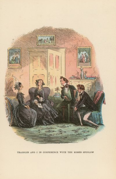 Illustration til David Copperfield af Hablot Knight Browne