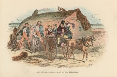 Illustration til David Copperfield af Hablot Knight Browne