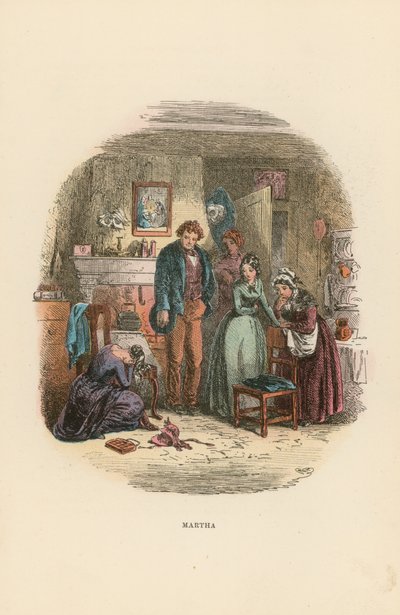 Illustration til David Copperfield af Hablot Knight Browne