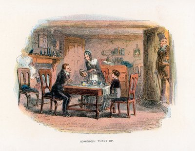 Illustration til David Copperfield af Hablot Knight Browne