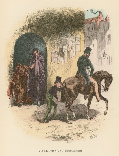 Illustration til Dombey og søn af Hablot Knight Browne