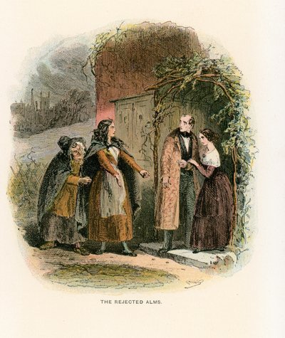 Illustration til Dombey og søn af Hablot Knight Browne
