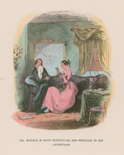 Illustration til Martin Chuzzlewit af Hablot Knight Browne