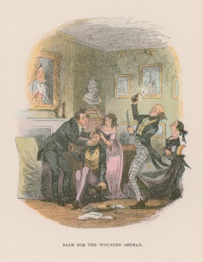 Illustration til Martin Chuzzlewit af Hablot Knight Browne