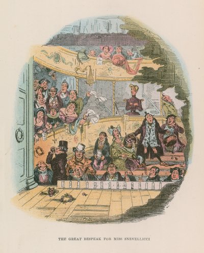 Illustration til Nicholas Nickleby af Hablot Knight Browne