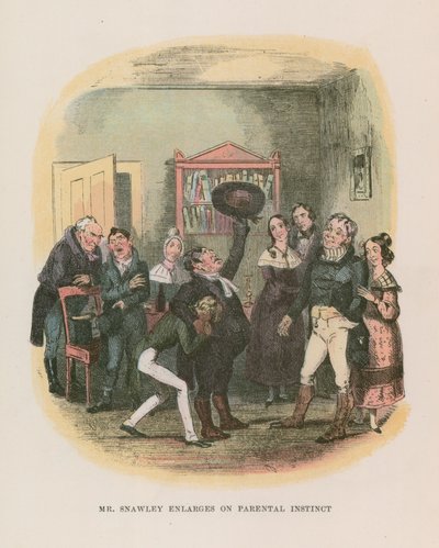 Illustration til Nicholas Nickleby af Hablot Knight Browne