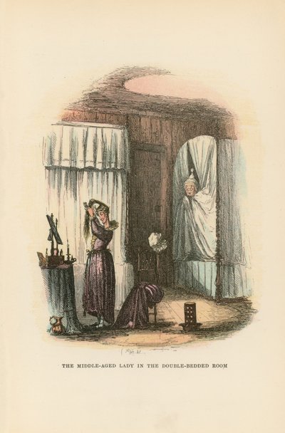 Illustration til Pickwick Papers af Hablot Knight Browne
