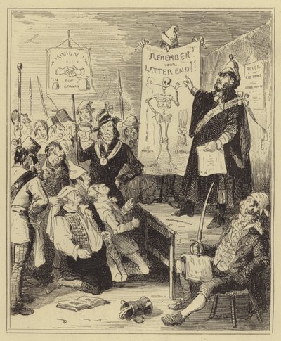 Fagforeningsfolk indledes af Hablot Knight Browne