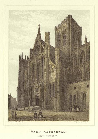 York Cathedral, sydlige tværskib af Hablot Knight Browne