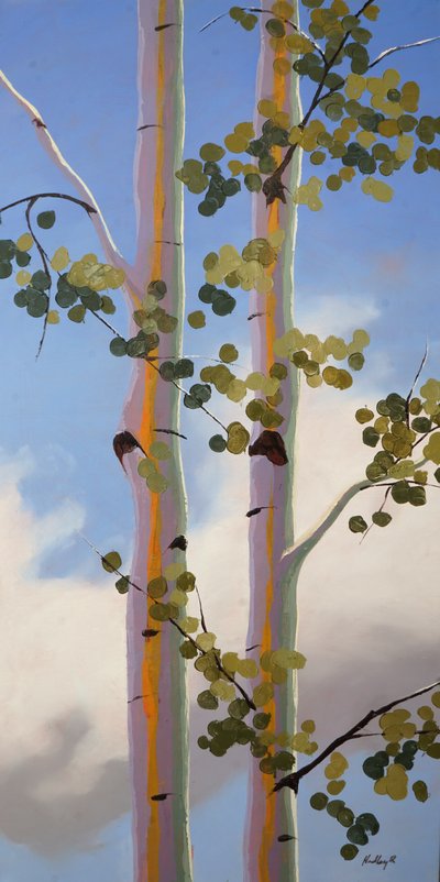 Aloft, ca. 2024 (olie på lærred) af Hadley Rampton